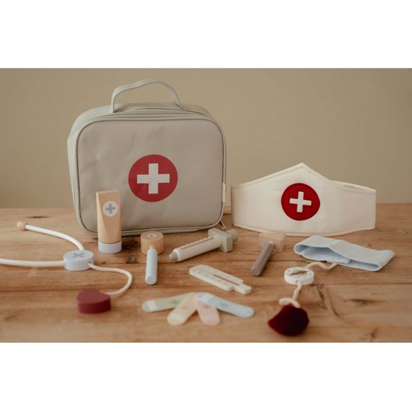 LITTLE DUTCH DOKTORSKÝ SET GREEN - LITTLE DUTCH - PRO DĚTI