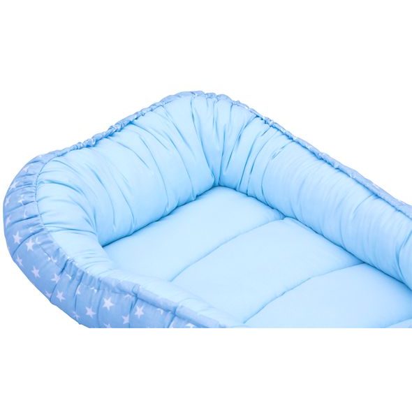 SCARLETT HNÍZDO PRO MIMINKO HVĚZDIČKA MODRÁ - HNÍZDEČKA - SPINKÁNÍ