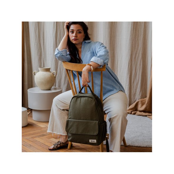 BEABA PŘEBALOVACÍ BATOH TOKYO SEAGRASS - PŘEBALOVACÍ BATOHY - KOČÁRKY A PŘÍSLUŠENSTVÍ