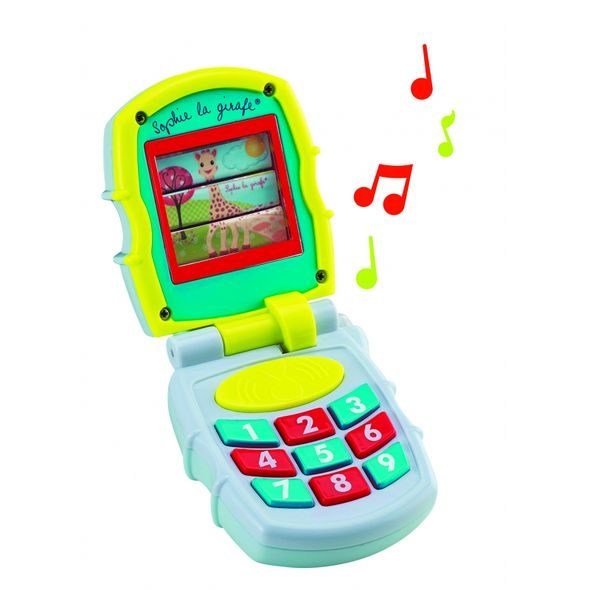 VULLI HRAJÍCÍ TELEFON ŽIRAFA SOPHIE - HRAČKY SE ZVUKY - PRO DĚTI