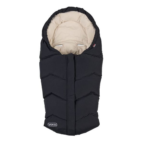 VOKSI MOVE BLACK SOLID - FUSAKY DO KOČÁRKU - KOČÁRKY A PŘÍSLUŠENSTVÍ