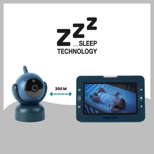 BABYMOOV VIDEO BABY MONITOR YOO-MASTER PLUS - ELEKTRONICKÉ CHŮVIČKY - SPINKÁNÍ