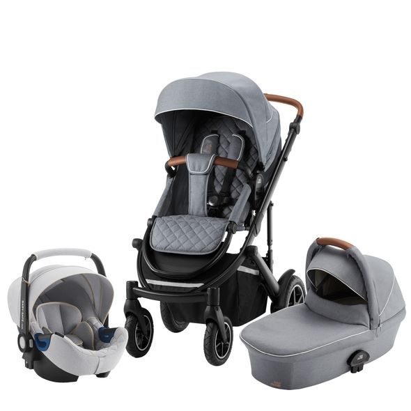 BRITAX RÖMER SET SMILE III + HLUBOKÁ KORBA + AUTOSEDAČKA BABY SAFE 2 - KOČÍKY KOMBINÁCIE - KOČÍKY A PRÍSLUŠENSTVO