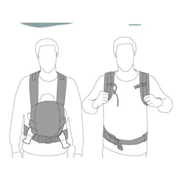 FILLIKID NOSÍTKO NATURAL SAND BEIGE - ERGONOMICKÁ NOSÍTKA - NOŠENÍ & SPORT