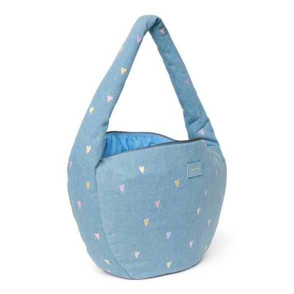 STUDIO NOOS DENIM CROSS BODY BAG | HEARTS LIGHT BLUE HEARTS - DOPLŇKY - PRO MAMINKY
