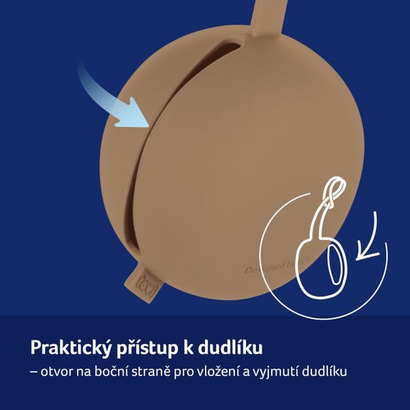 LOVI SILIKONOVÉ POUZDRO NA DUDLÍK GRANOLA - ŠIDÍTKA A DOPLŇKY - KRMENÍ