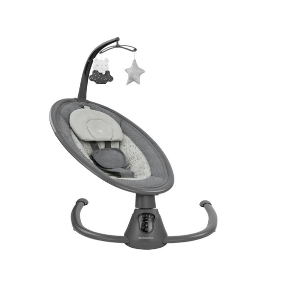 KIKKABOO HOUPACÍ LEHÁTKO ELEKTRICKÉ TWIDDLE GREY - LEHÁTKA A HOUPADLA - SPINKÁNÍ