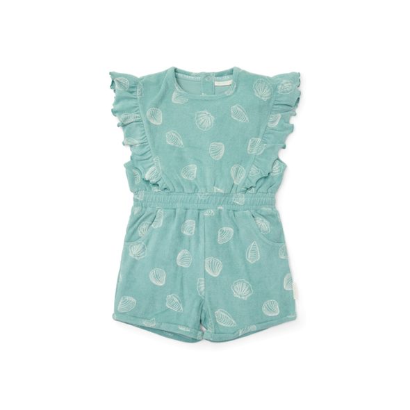 LITTLE DUTCH OVERAL LETNÍ OCEAN TREASURES SURF BLUE VEL. 98/104 - OVERALY - PRO DĚTI