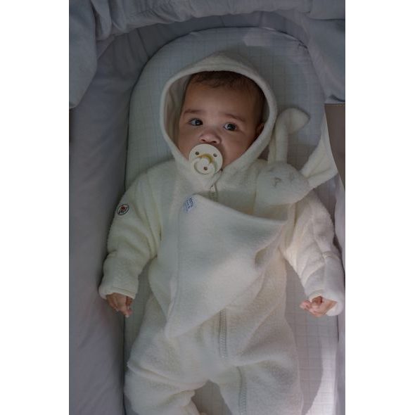 LODGER ZIMNÍ KOMBINÉZA TEDDY CLOUD DANCER 3 - 6 MĚSÍCŮ - ZIMNÍ KOMBINÉZY - PRO DĚTI