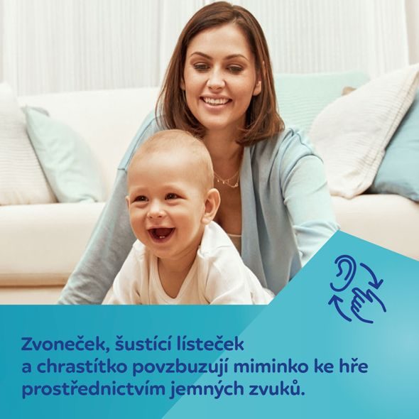 CANPOL BABIES SENZORICKÁ ZÁVĚSNÁ HRAČKA NA KOČÁREK/AUTOSEDAČKU BABIESBOO - HRAČKY K ZAVĚŠENÍ - PRO DĚTI
