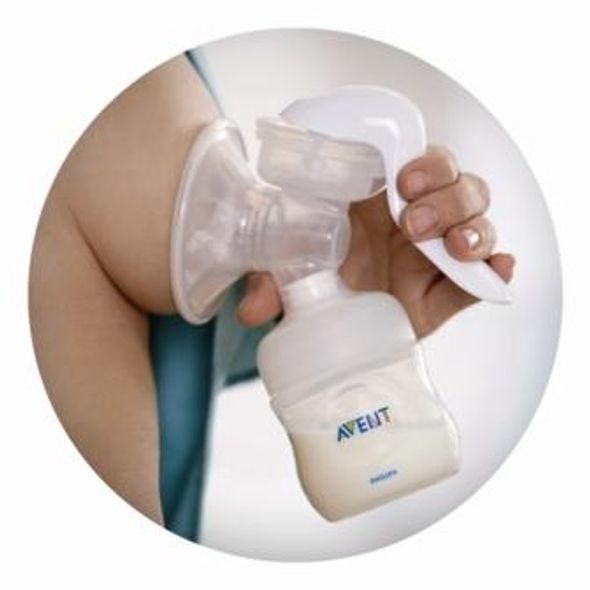 PHILIPS AVENT MANUÁLNÍ ODSÁVAČKA NATURAL + ZÁSOBNÍK 125 ML - ODSÁVAČKY MATEŘSKÉHO MLÉKA - KRMENÍ