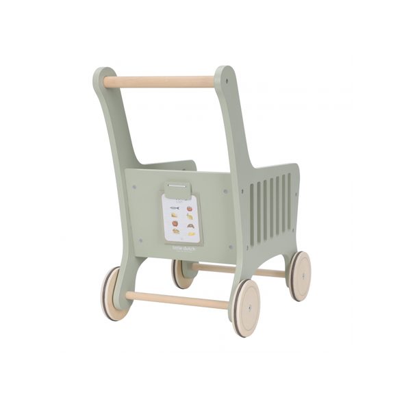 LITTLE DUTCH NÁKUPNÍ VOZÍK S DOPLŇKY DŘEVĚNÝ - LITTLE DUTCH - PRO DĚTI