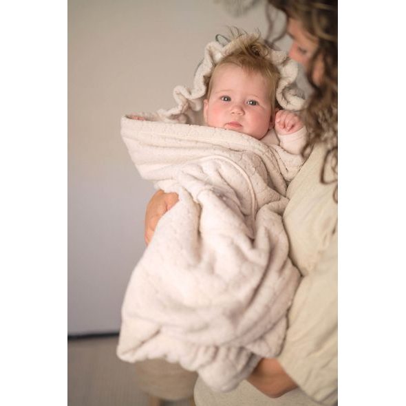 LODGER WRAPPER FOLKLORE FLEECE BIRCH - ZAVINOVAČKY - SPINKÁNÍ