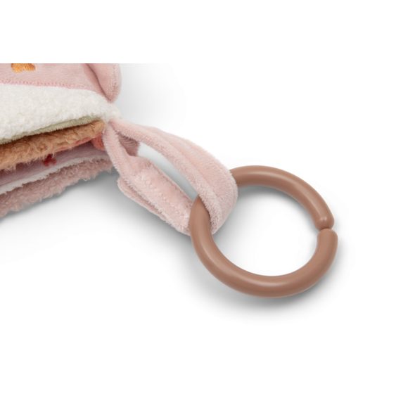 JOLLEIN TEXTILNÍ KNÍŽKA S AKTIVITAMI SOFT PLUMES - KNÍŽKY PRO NEJMENŠÍ - PRO DĚTI