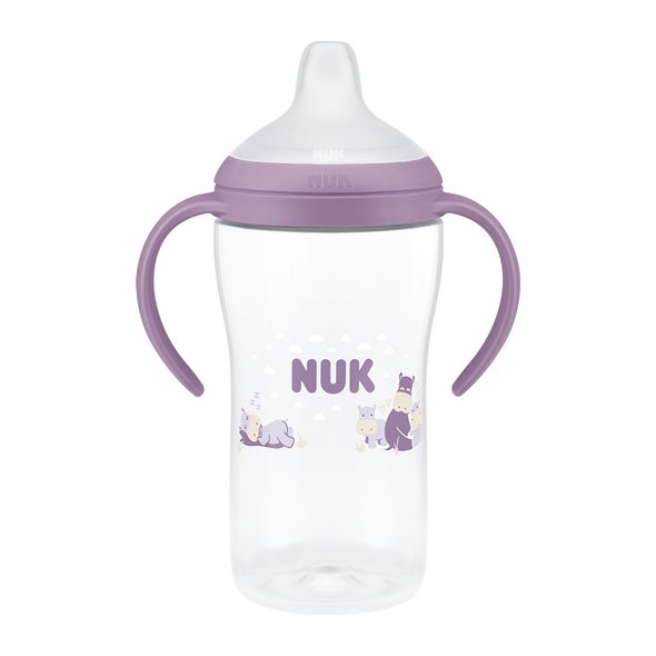 NUK PERFECT MATCH LAHVIČKA NA UČENÍ HIPPO 260 ML - KOJENECKÉ LAHVE - KRMENÍ