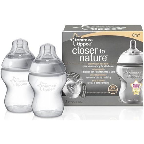 TOMMEE TIPPEE KOJENECKÁ LÁHEV C2N,2KS,260ML,0+M - KOJENECKÉ LAHVE - KRMENÍ
