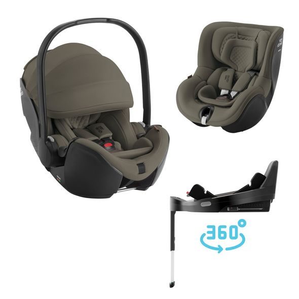 BRITAX RÖMER AUTOSEDAČKA SET BABY-SAFE PRO + VARIO BASE 5Z + AUTOSEDAČKA DUALFIX 5Z LUX - AUTOSEDAČKY 0-13KG - AUTOSEDAČKY A PŘÍSLUŠENSTVÍ