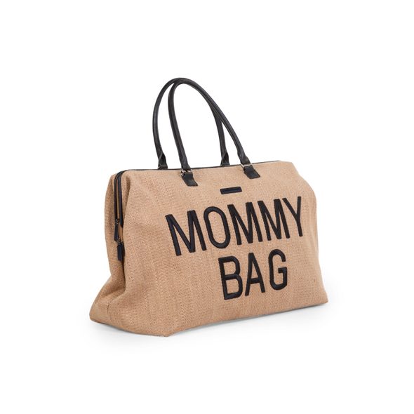 CHILDHOME PŘEBALOVACÍ TAŠKA MOMMY BAG RAFFIA LOOK - PŘEBALOVACÍ TAŠKY - KOČÁRKY A PŘÍSLUŠENSTVÍ