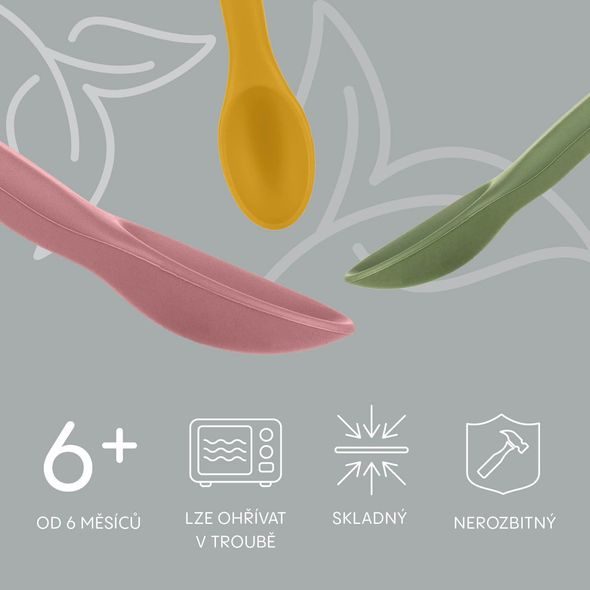 ZOPA SILIKONOVÁ LŽIČKA - LŽIČKY A PŘÍBORY - KRMENÍ