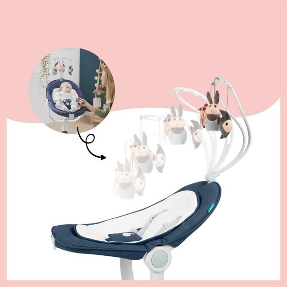 BABYMOOV LEHAČKA SWOON AIR - LEHÁTKA A HOUPADLA - SPINKÁNÍ