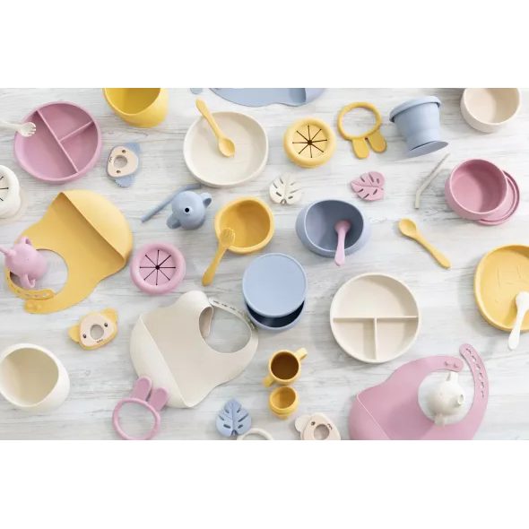 ZOPA SILIKONOVÁ DĚTSKÁ JÍDELNÍ SADA - VÝHODNÉ SADY - KRMENÍ