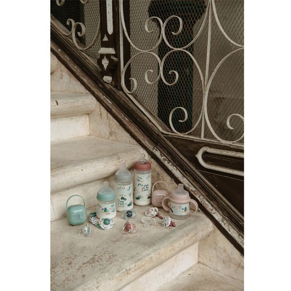 SUAVINEX KRABIČKA NA DUDLÍK WALK - RŮŽOVÁ - ŠIDÍTKA A DOPLŇKY - KRMENÍ