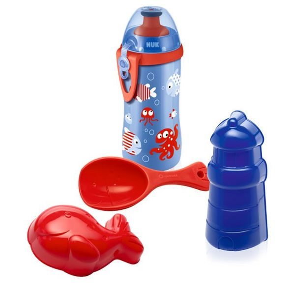 NUK PLÁŽOVÝ SET - KOJENECKÉ LAHVE - KRMENÍ