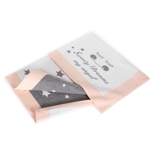 CEBA BABY PLETENÁ DEKA V DÁRKOVÉM BALENÍ (90X90) - DĚTSKÉ DEKY PRO MIMINKA - SPINKÁNÍ