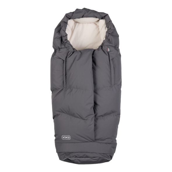 VOKSI CITY NORTH GREY CREAM - FUSAKY DO KOČÁRKU - KOČÁRKY A PŘÍSLUŠENSTVÍ