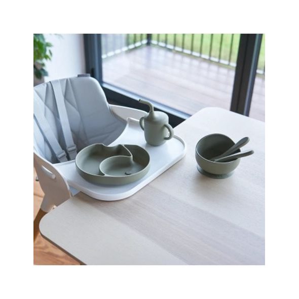 BABABING JÍDELNÍ SET, OLIVE GREEN - VÝHODNÉ SADY - KRMENÍ