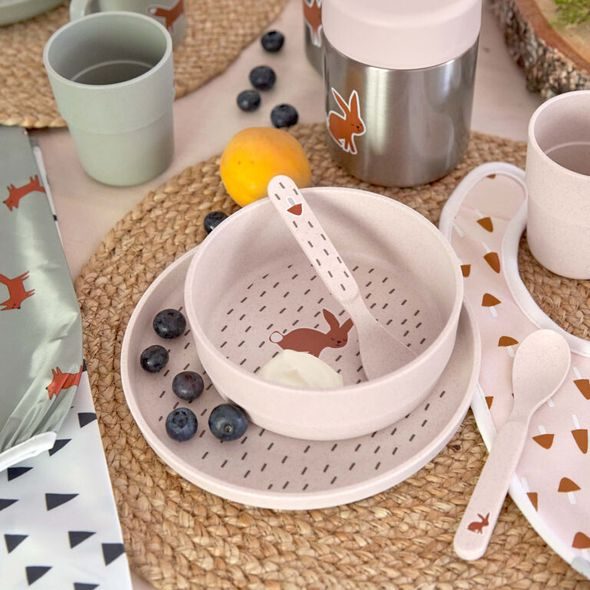 LÄSSIG MUG PP/CELLULOSE LITTLE FOREST FOX - DĚTSKÉ HRNEČKY - KRMENÍ