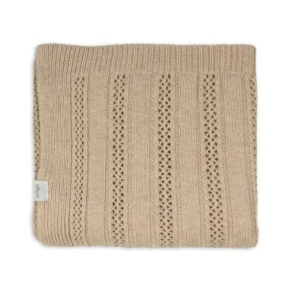 LODGER DEKA NEWBORN MERINO TAN BEIGE - DĚTSKÉ DEKY PRO MIMINKA - SPINKÁNÍ