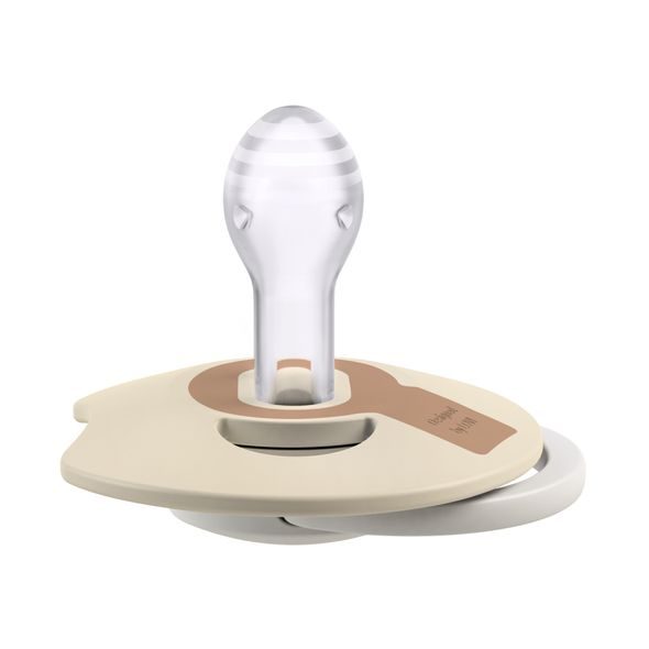 LOVI DUDLÍK SVÍTÍCÍ SILIKONOVÝ DYNAMICKÝ PRIME 6-18M 2KS IVORY/BLUSH - ŠIDÍTKA A DOPLŇKY - KRMENÍ