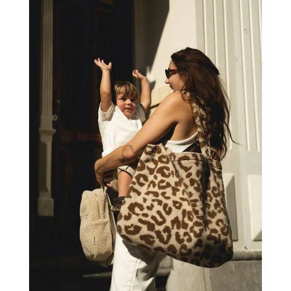 STUDIO NOOS TEDDY MOM BAG LEOPARD - PŘEBALOVACÍ TAŠKY - KOČÁRKY A PŘÍSLUŠENSTVÍ