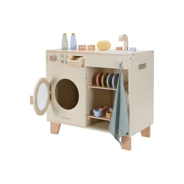 LITTLE DUTCH PRAČKA DŘEVĚNÁ - LITTLE DUTCH - PRO DĚTI