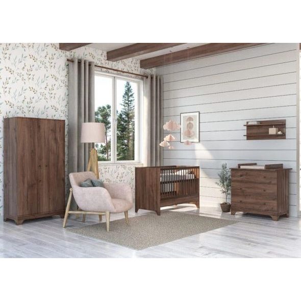 SKŘÍŇ DVOUDÍLNÁ FAKTUM NEST WALNUT - SKŘÍNĚ - SPINKÁNÍ