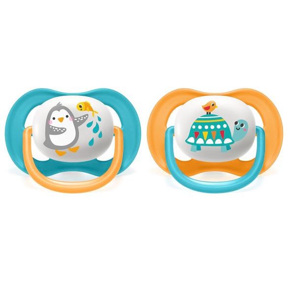 PHILIPS AVENT ŠIDÍTKO ULTRA AIR ZVÍŘÁTKO 6-18M CHLAPEC 2KS - ŠIDÍTKA A DOPLŇKY - KRMENÍ