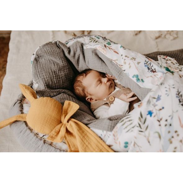 T-TOMI MUŠELÍNOVÝ USÍNÁČEK BUNNY - USÍNÁČCI MAZLÍCÍ - PRO DĚTI