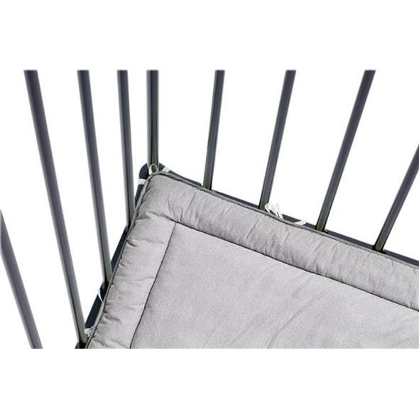 BABYDAN DĚTSKÁ OHRÁDKA SQUARE PLAYPEN ČERNÁ S MATRACÍ - OHRÁDKY - KOUPÁNÍ A ZDRAVÍ