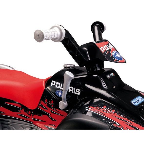 PEG PEREGO VOZÍTKO POLARIS SPORTSMAN 400 NERO - ELEKTRICKÁ VOZÍTKA - PRO DĚTI