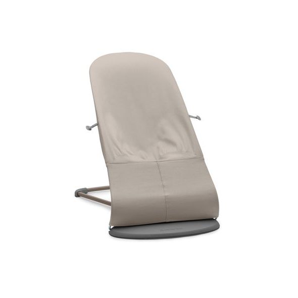 BABYBJORN BABYBJORN LEHÁTKO BLISS SAND GREY 3D JERSEY - LEHÁTKA A HOUPADLA - SPINKÁNÍ