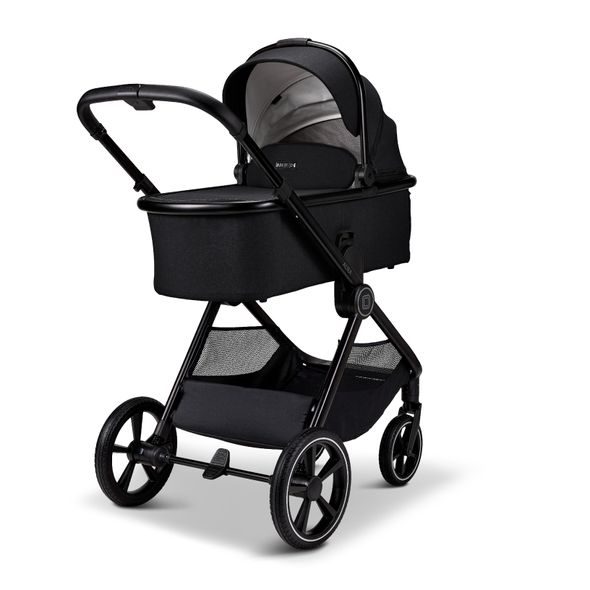 MOON AURA - KOMBI ONYX MELANGE - TROJKOMBINACE - KOČÁRKY A PŘÍSLUŠENSTVÍ