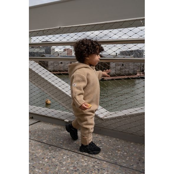 LODGER ZIMNÍ KOMBINÉZA TEDDY BEIGE 6 - 12 MĚSÍCŮ - ZIMNÍ KOMBINÉZY - PRO DĚTI