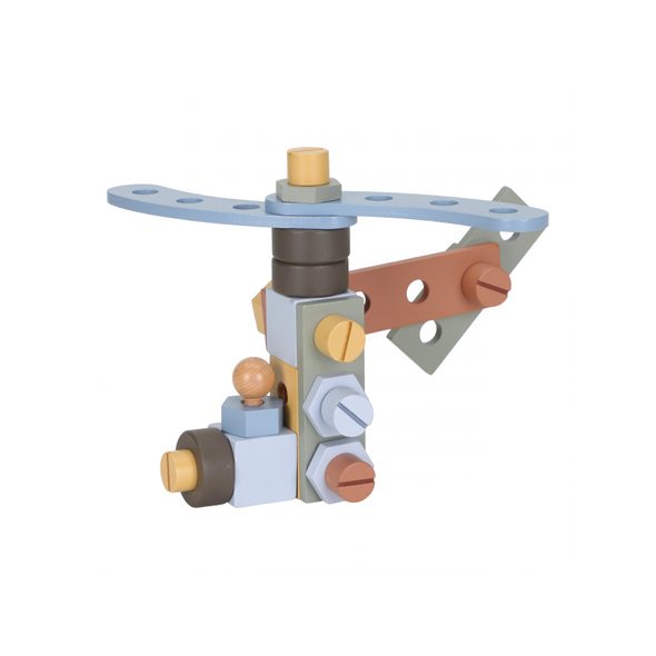 LITTLE DUTCH PONK DŘEVĚNÝ BLUE - LITTLE DUTCH - PRO DĚTI