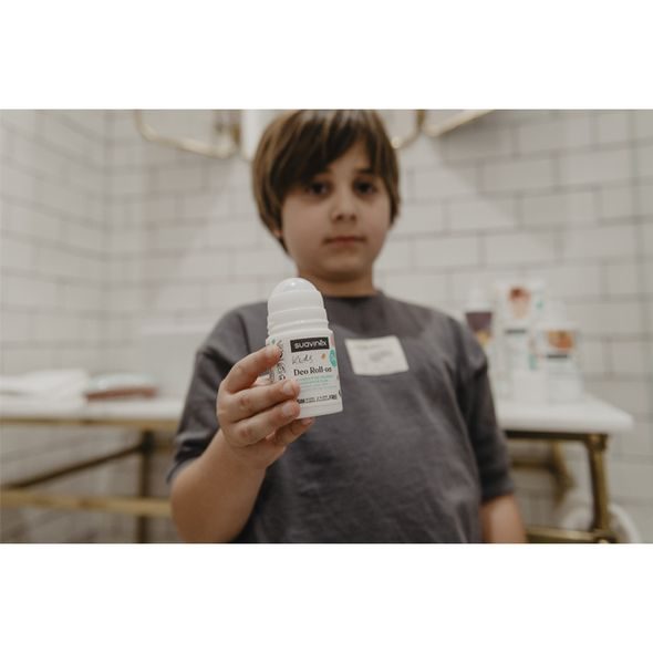 SUAVINEX DĚTSKÝ DEODORANT ROLL-ON - 50 ML - DĚTSKÉ PRACÍ A MYCÍ PROSTŘEDKY - KOUPÁNÍ A ZDRAVÍ