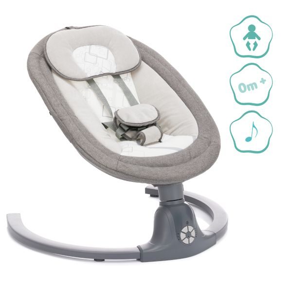 FILLIKID ELEKTRICKÁ LEHAČKA STELLA GREY - LEHÁTKA A HOUPADLA - SPINKÁNÍ