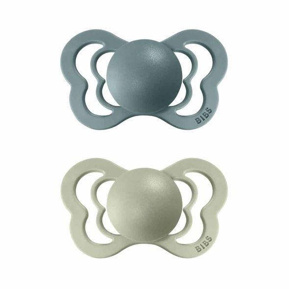 BIBS COUTURE ANATOMICKÉ DUDLÍKY ZE SILIKONU 2KS VEL.2 - ŠIDÍTKA A DOPLŇKY - KRMENÍ
