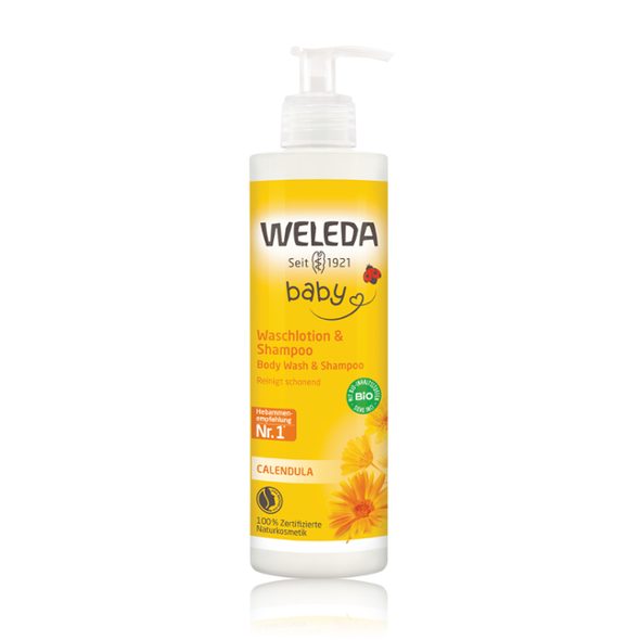 WELEDA MĚSÍČKOVÝ MYCÍ KRÉM A ŠAMPÓN - ŠAMPONY A KOSMETIKA - KOUPÁNÍ A ZDRAVÍ