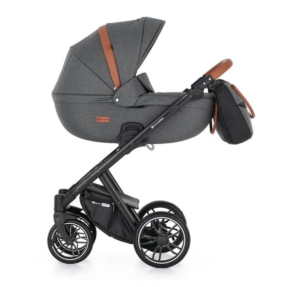 PETITE&MARS ROVER II 2V1 GREY - DVOJKOMBINACE - KOČÁRKY A PŘÍSLUŠENSTVÍ