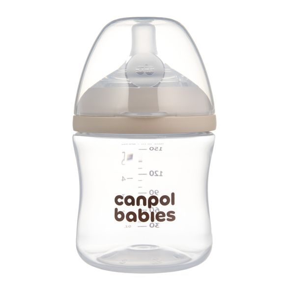CANPOL BABIES SET LAHVÍ NATURAL SHAPE 150ML 2KS - KOJENECKÉ LAHVE - KRMENÍ